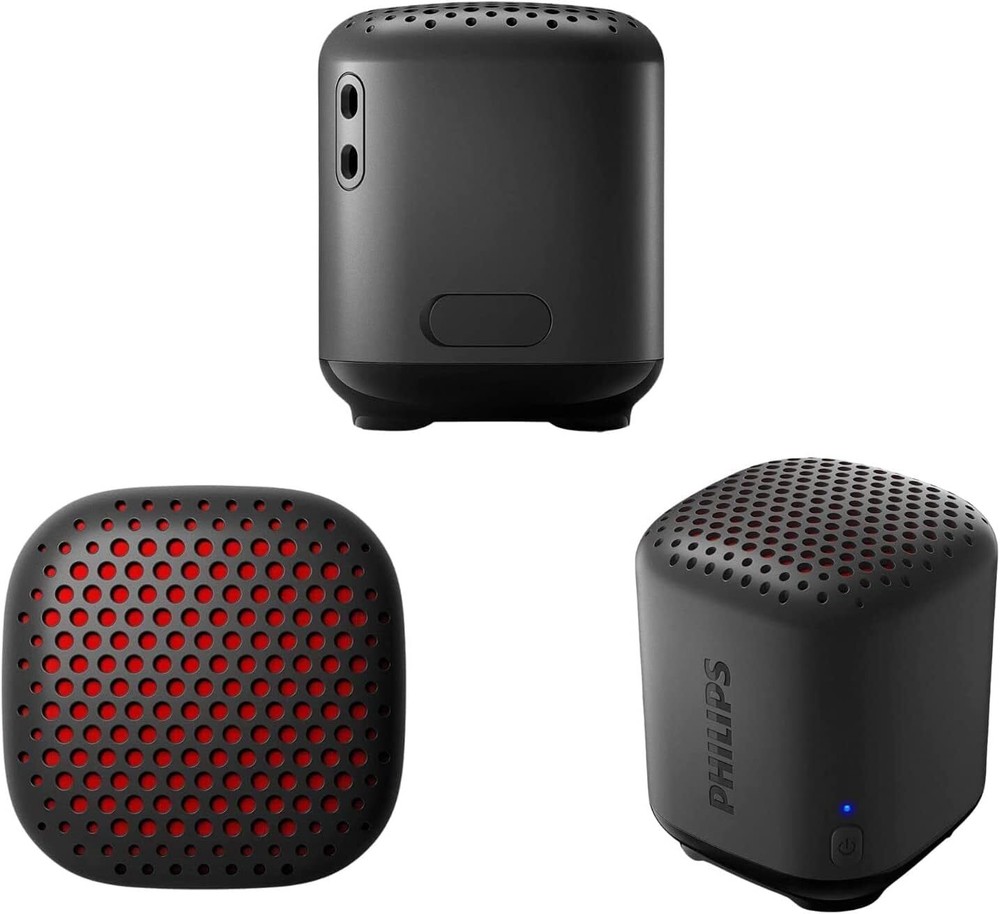 Philips TAS1505 Bluetooth Mini Portable Speaker Wireless (BLACK/WHITE)