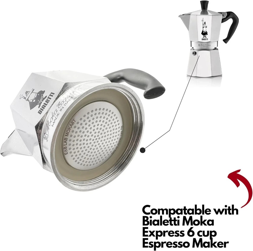 E&B Lab, by IMS Competition Moka filter (6 Cup)