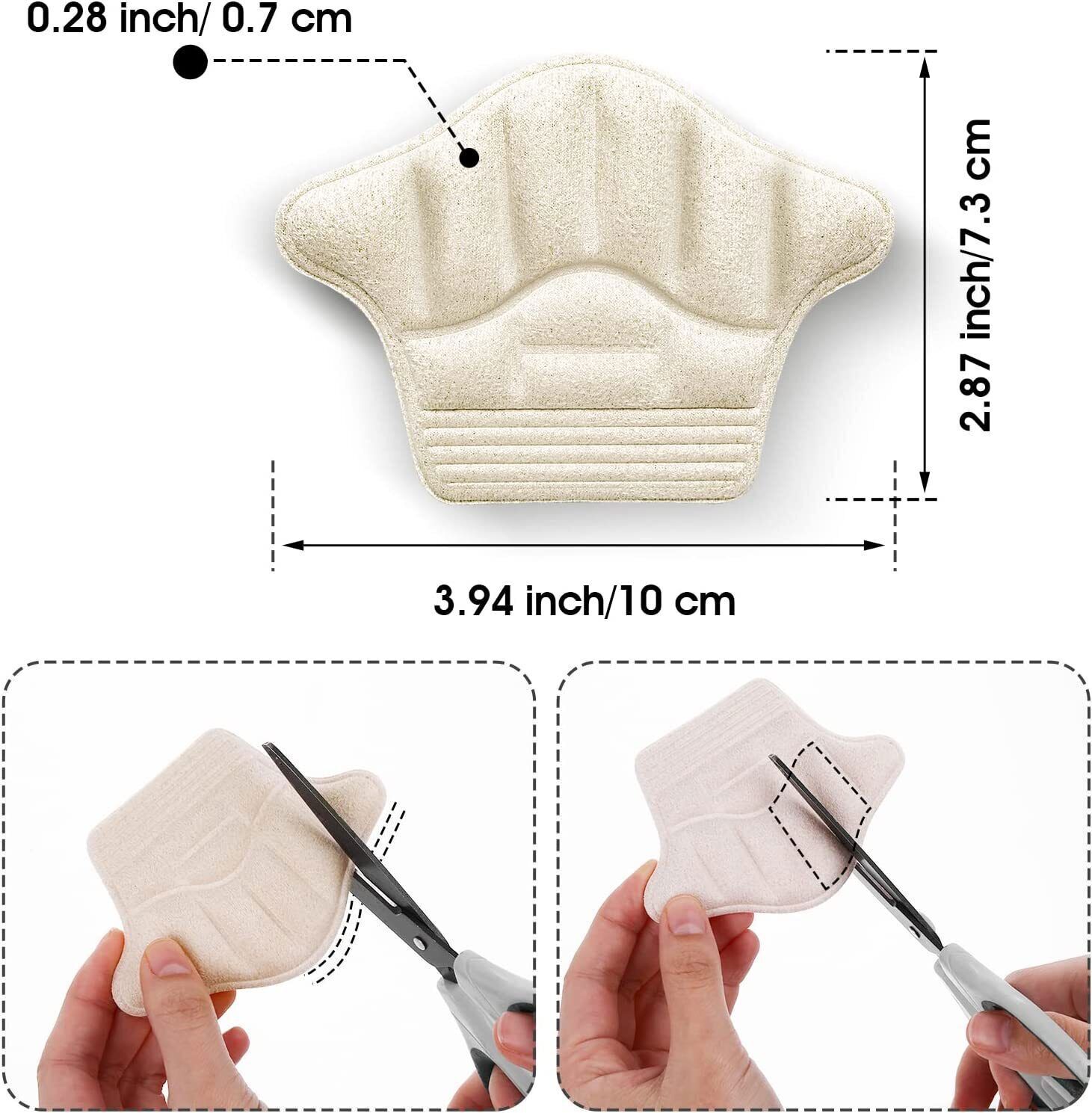 Heel Grips for Loose Shoes Heel Cushion Pads No-Slip Shoe Inserts Half Wholesale