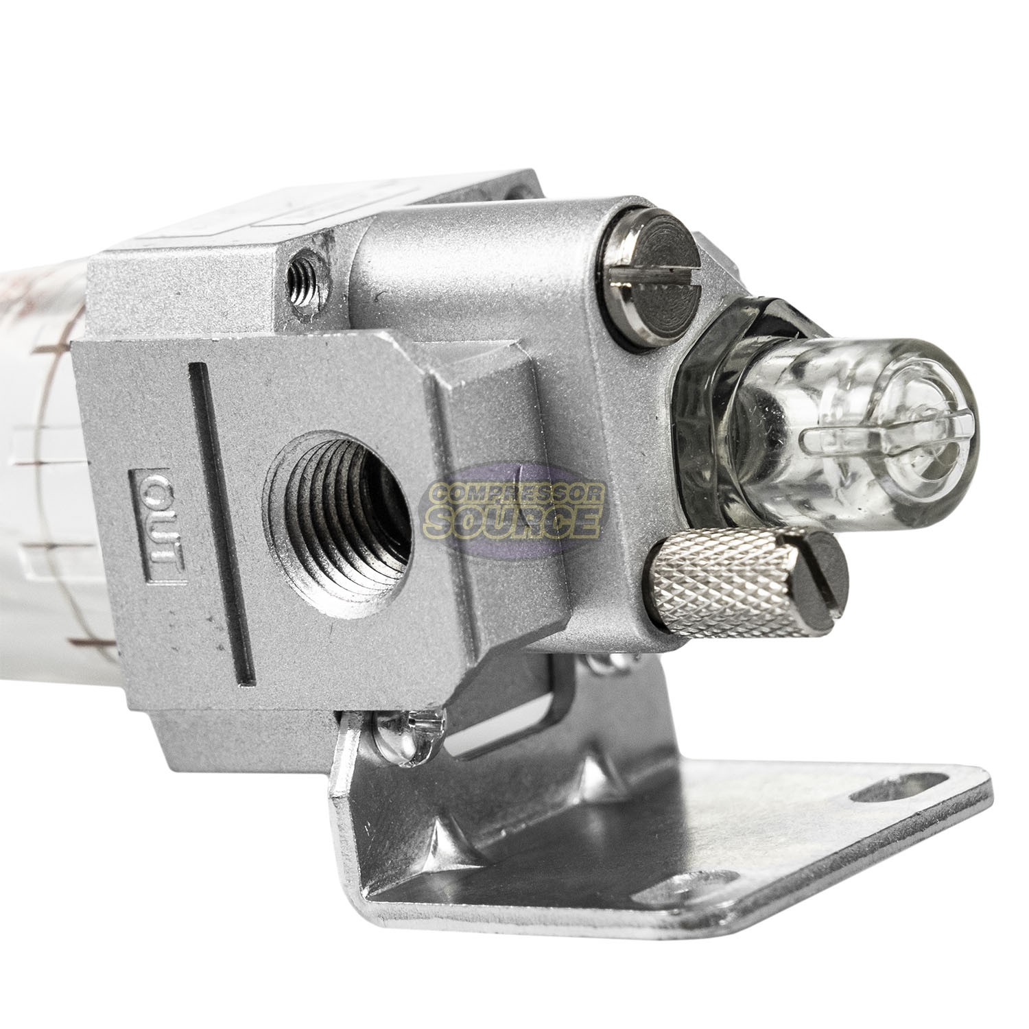 1/4" Mini Inline Lubricator for Air Compressor Tools Oiler Oil Lubrication L2000