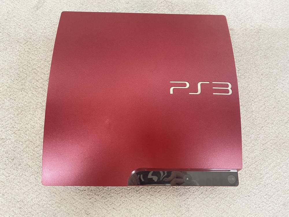 PS3 Console System 320GB Scarlet Red Game Japan CECH-3000B SR With Cable