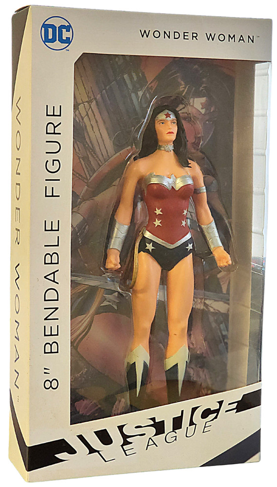 NJ Croce DC Justice League 8" Bendable Wonder Woman Figure