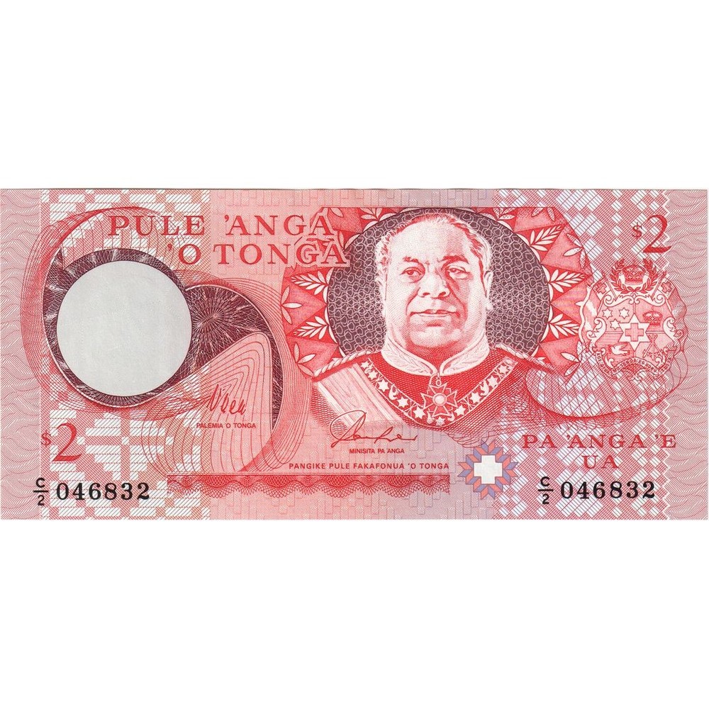 [#233568] Tonga, 2 Pa'anga, UNC