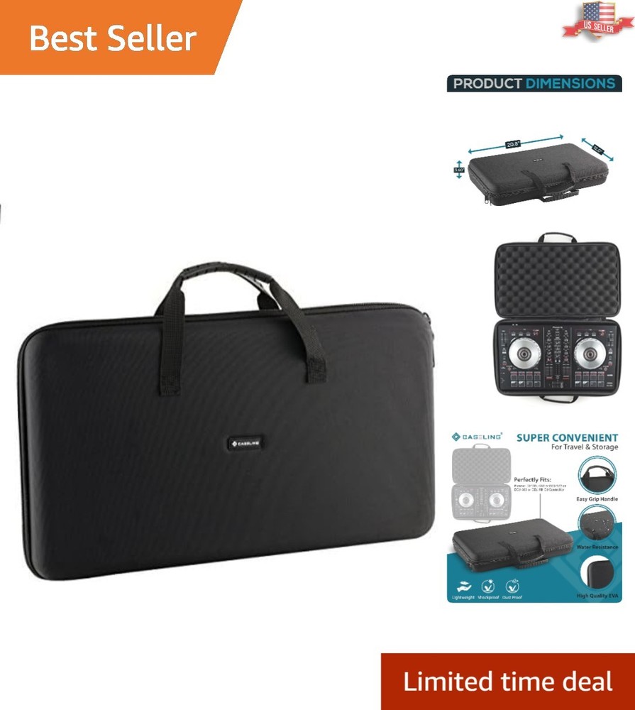 Waterproof Hard Case for Pioneer DJ Controllers - Compact & Lightweight