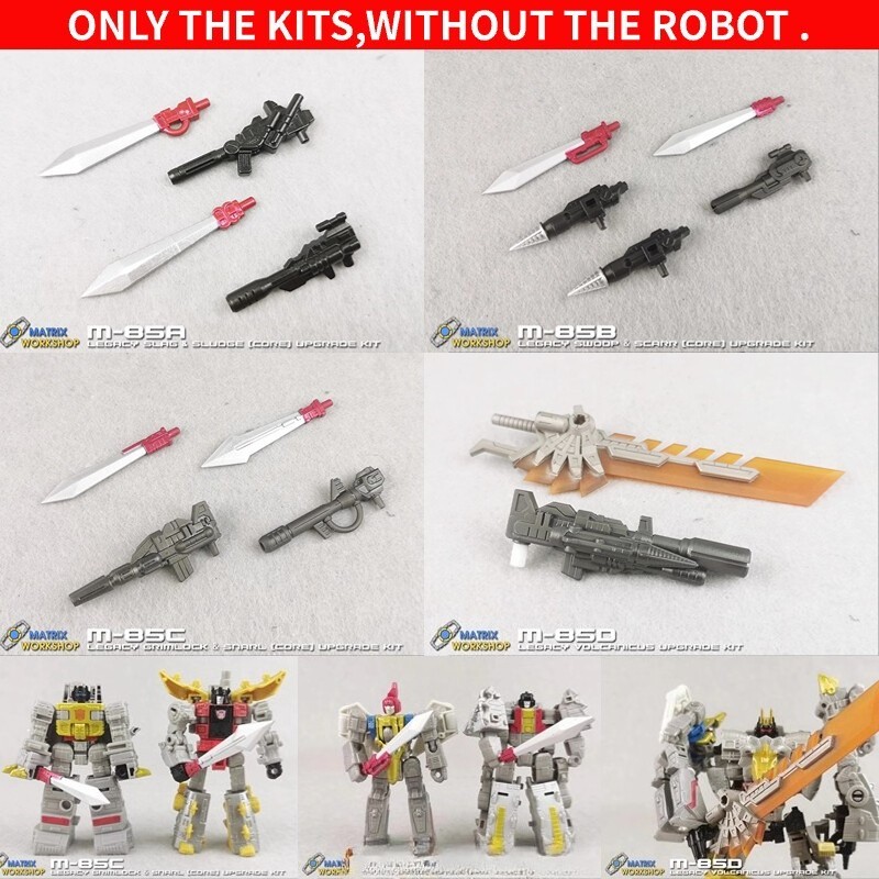 Matrix Workshop M-85A/B/C/D Upgrade Kit For Legacy Core Dinobot Volcanicus