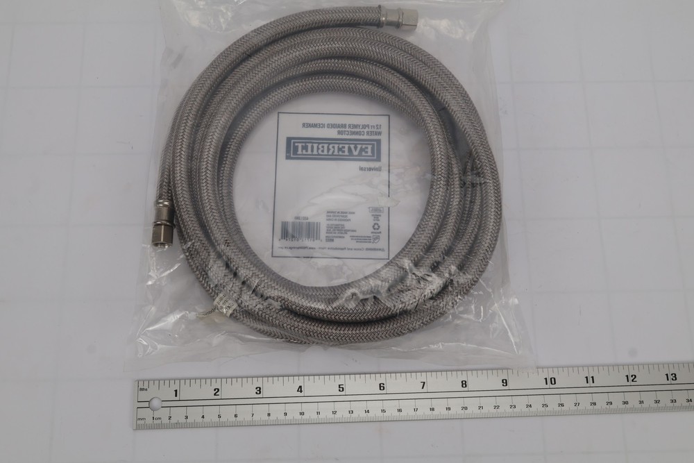 Everbilt 12 FT Polymer Braided Icemaker Water Connector
