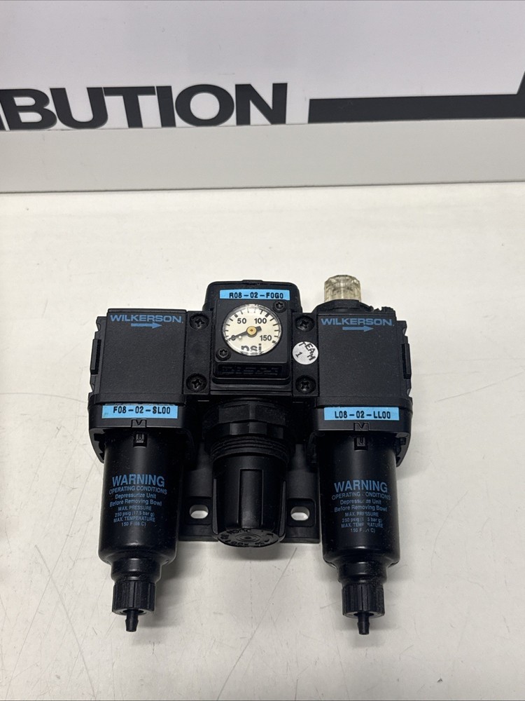 Wilkerson C08-02-FLG0 Filter/Regulator/Lubricator