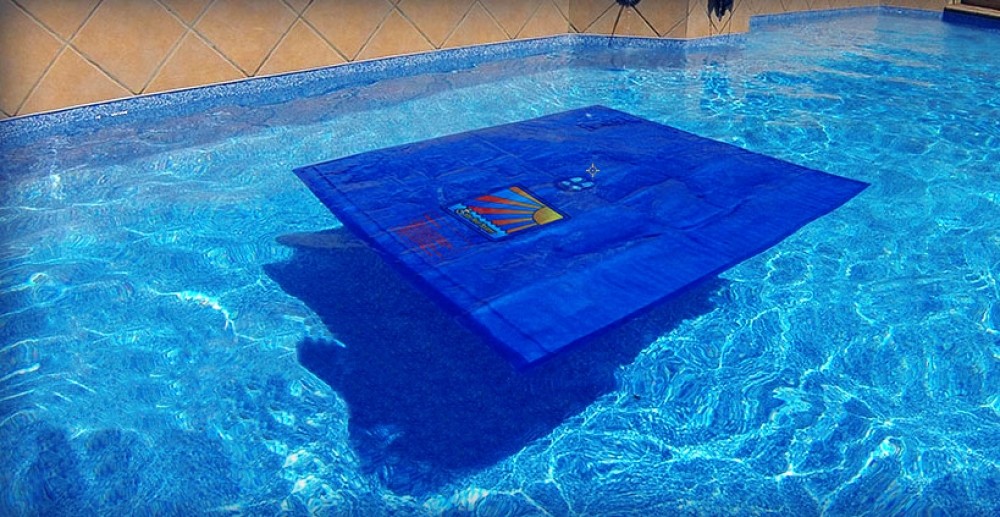Noair Blue 54" Heat Squares S-1254 Solar Swimming Pool Heating Tarp