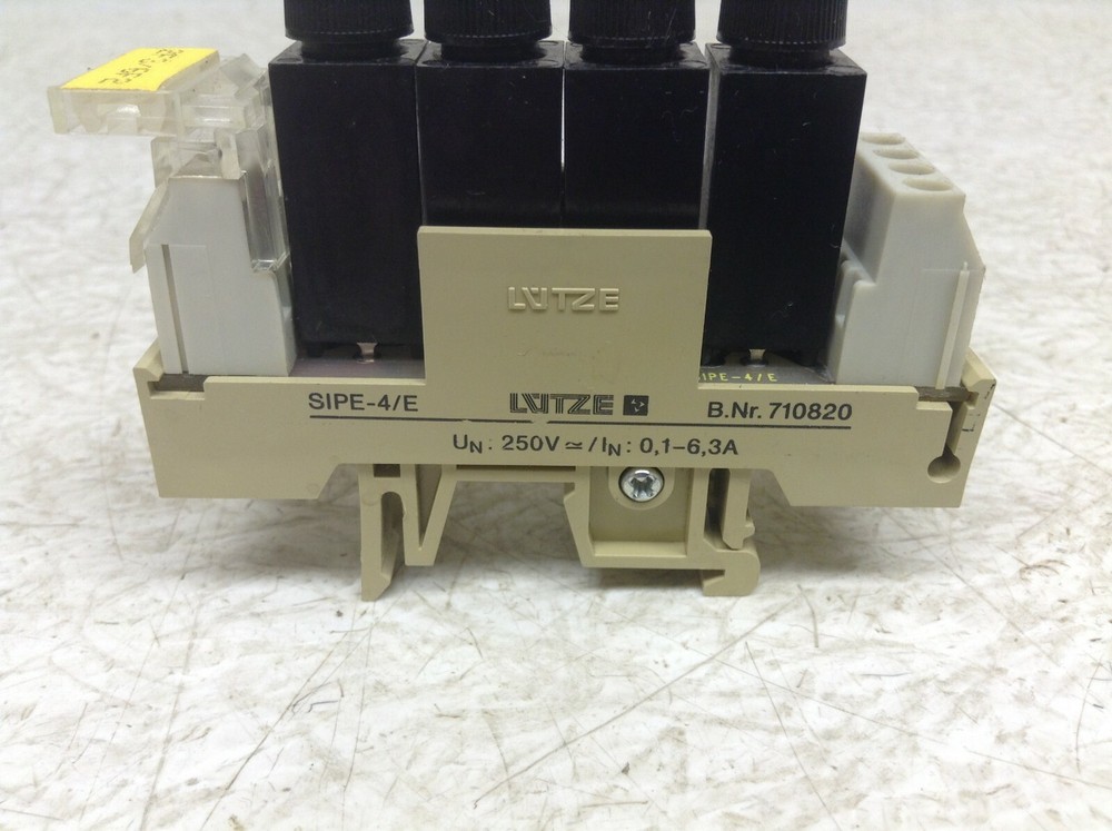 Lutze SIPE-4/E Fuse Holder 4 Pole 250 V SIPE4E