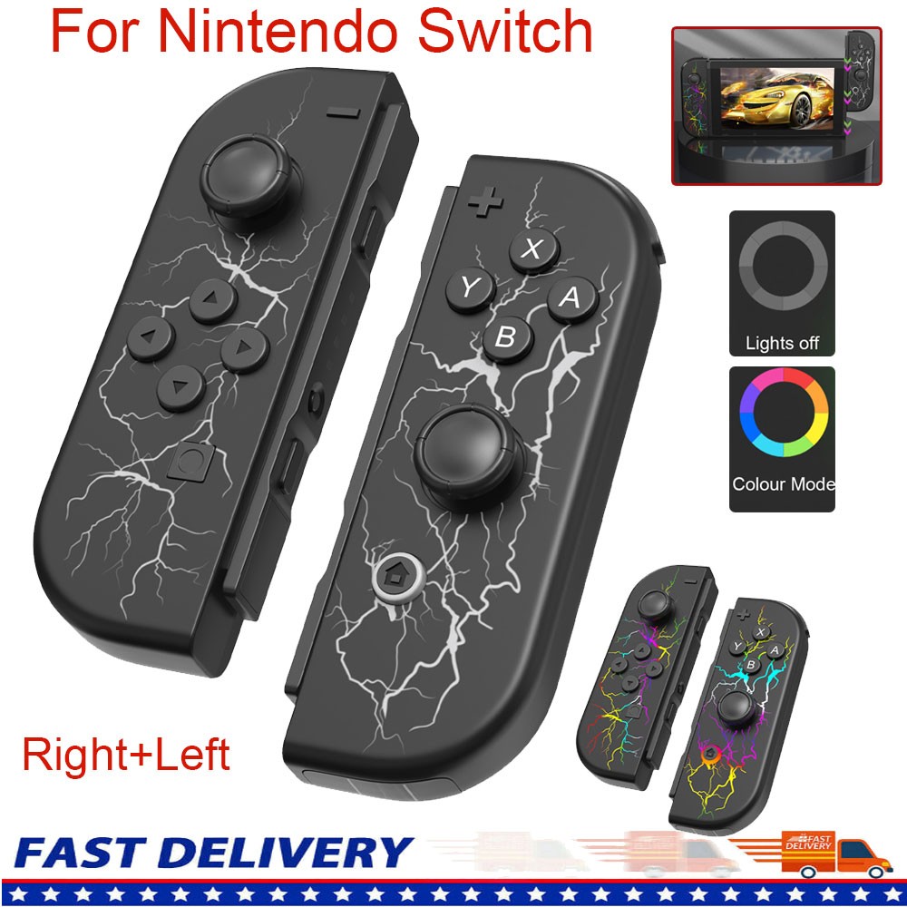 For Nintendo Switch Joy Con Controller Left + Right Wireless Pair Gamepad Joypad