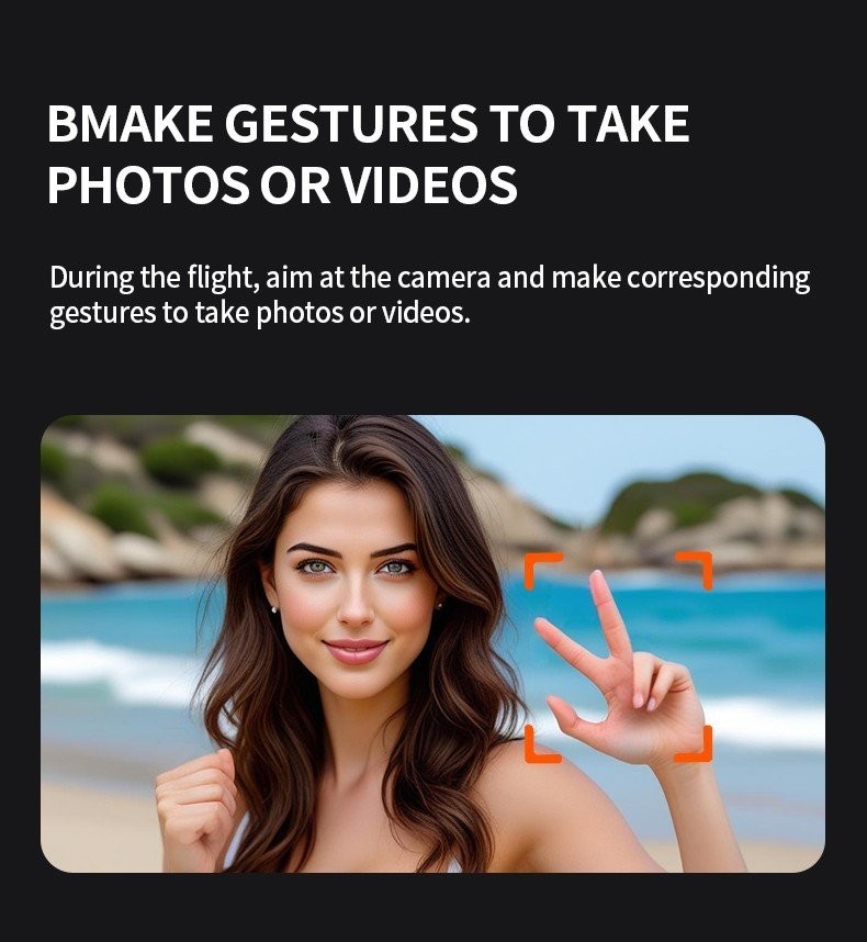 Drone With Remote Control, Dual Camera, Obstacle Avoidance, Foldable Arms