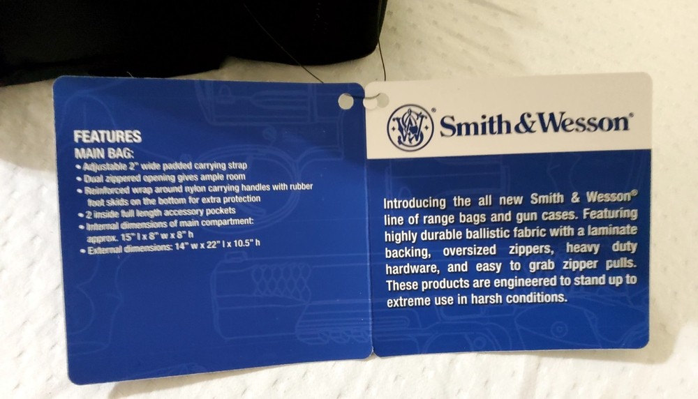 Smith & Wesson Black Recruit Tactical Range Bag