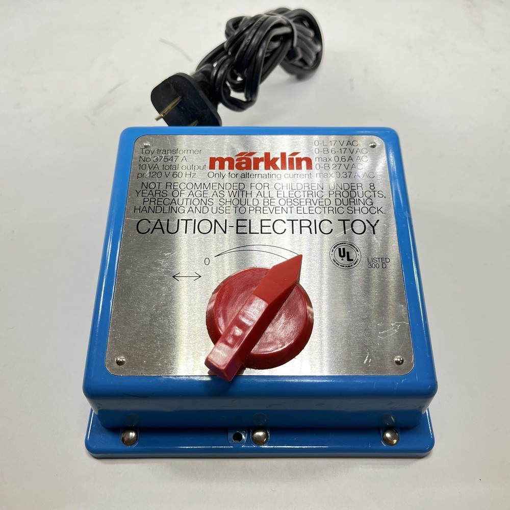Marklin Alternating Current Transformer Tested Works 10VA Total Output