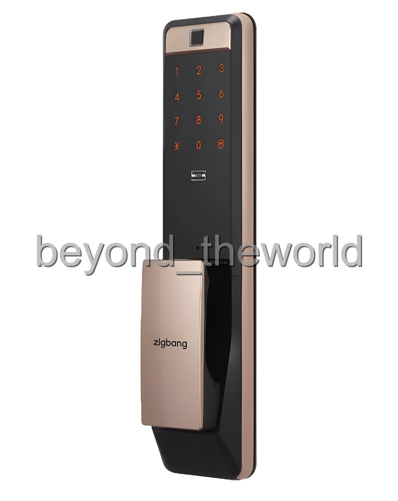 Zigbang SHP-DP960 Plus Push Pull Digital Smart Door Lock w/ Key Tag