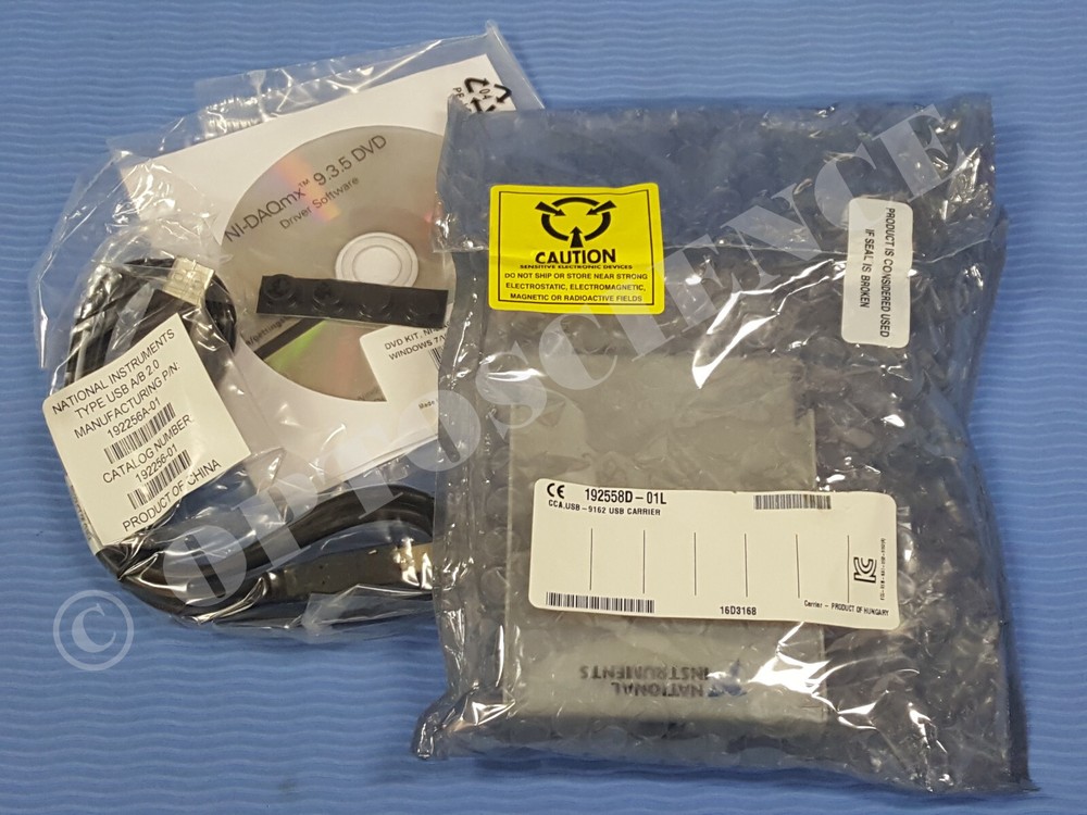 NEW - National Instruments NI USB-9162 cDAQ Chassis / Single Module Carrier