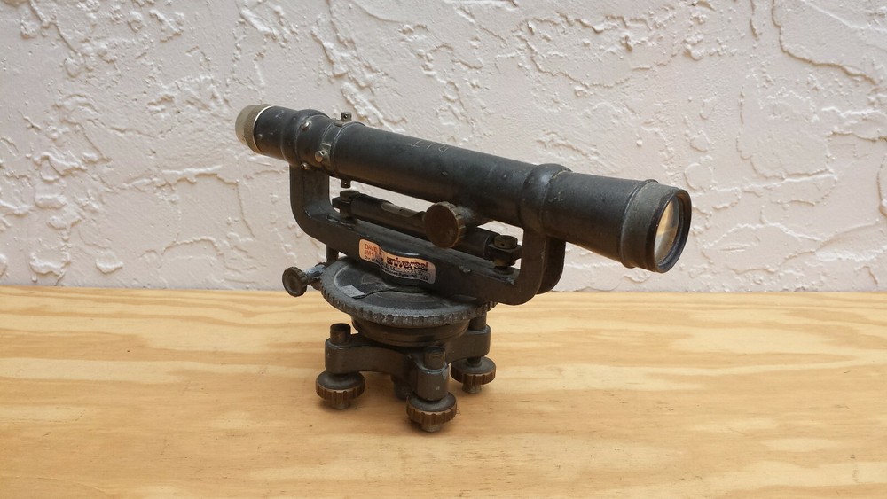 David White 8114 Universal Transit Surveying Instrument