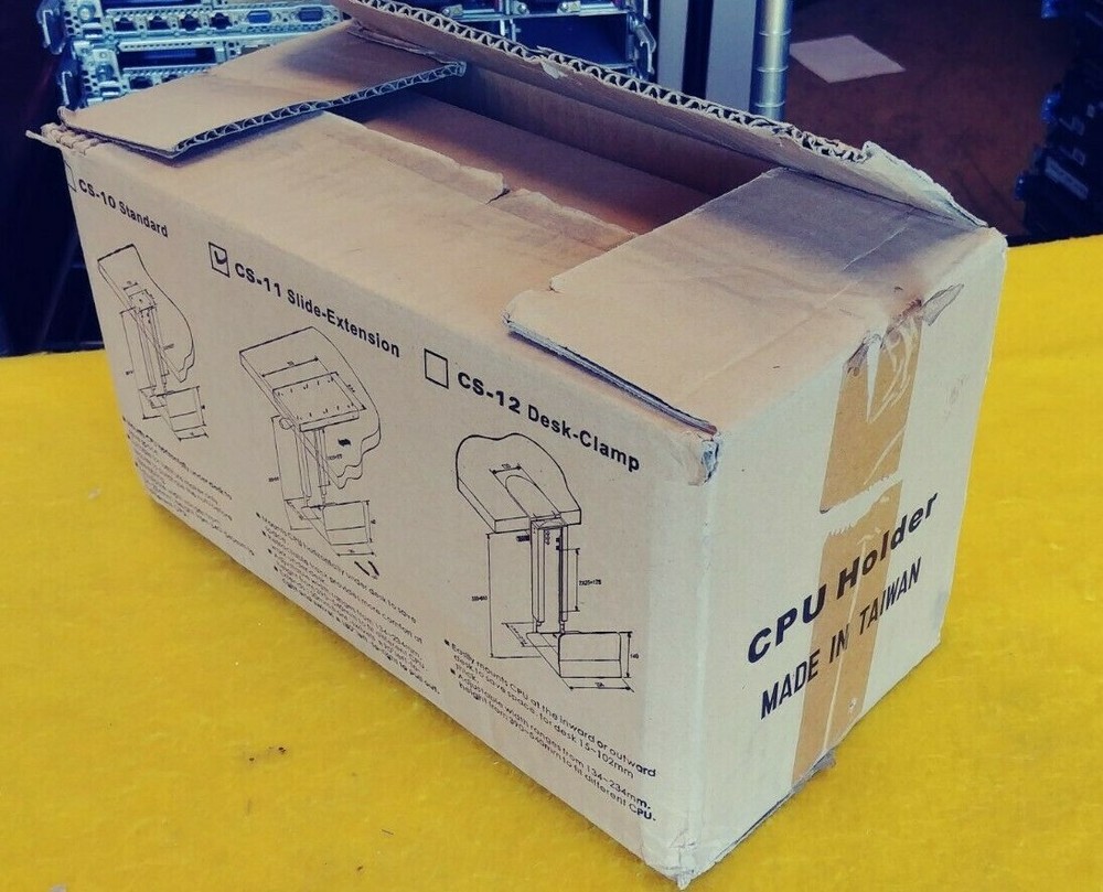 CPU Holder Under Desk Slide Extension, Model CS-11, Retractable Tract, (*)