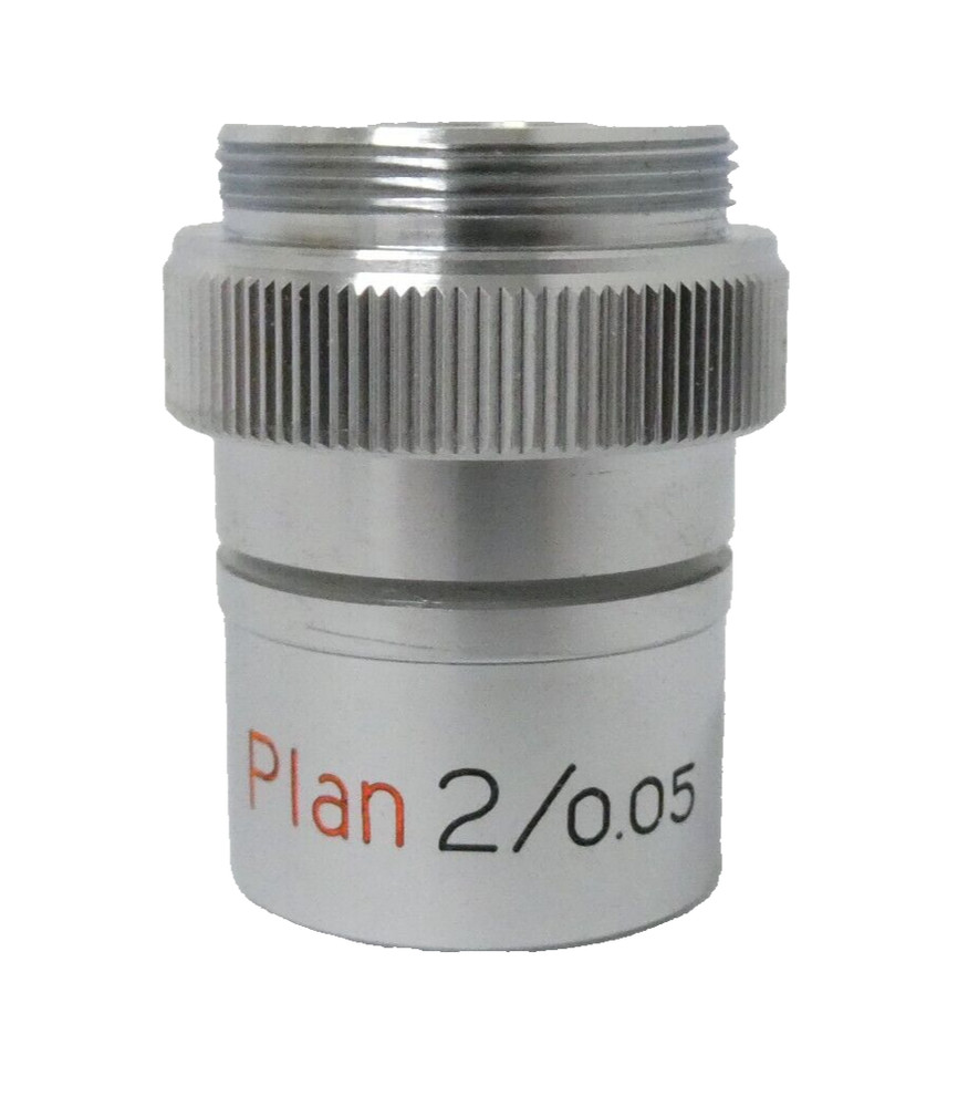 Nikon Precision Plan 2/0.05 Microscope Objective AMAT 3920-01553 Surplus New