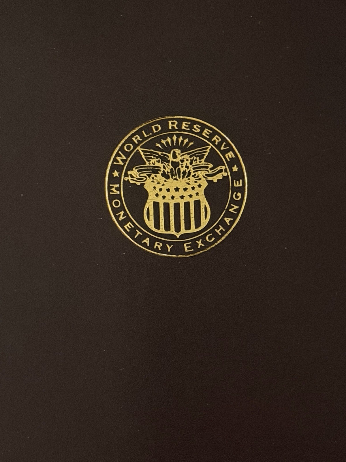 World Reserve Monetary Exchange Uncut Sheet $2 Dollar Bills 2003 Book/Folder COA