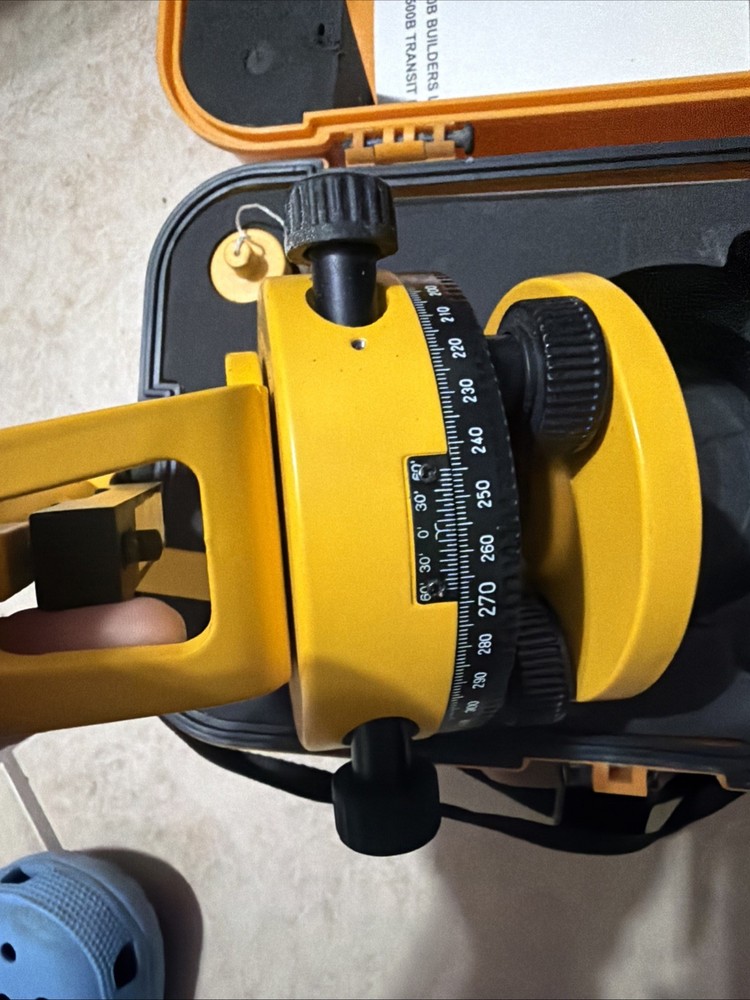 Northwest Instruments NWI Siteline Builders Level NSL100B Case Instructions