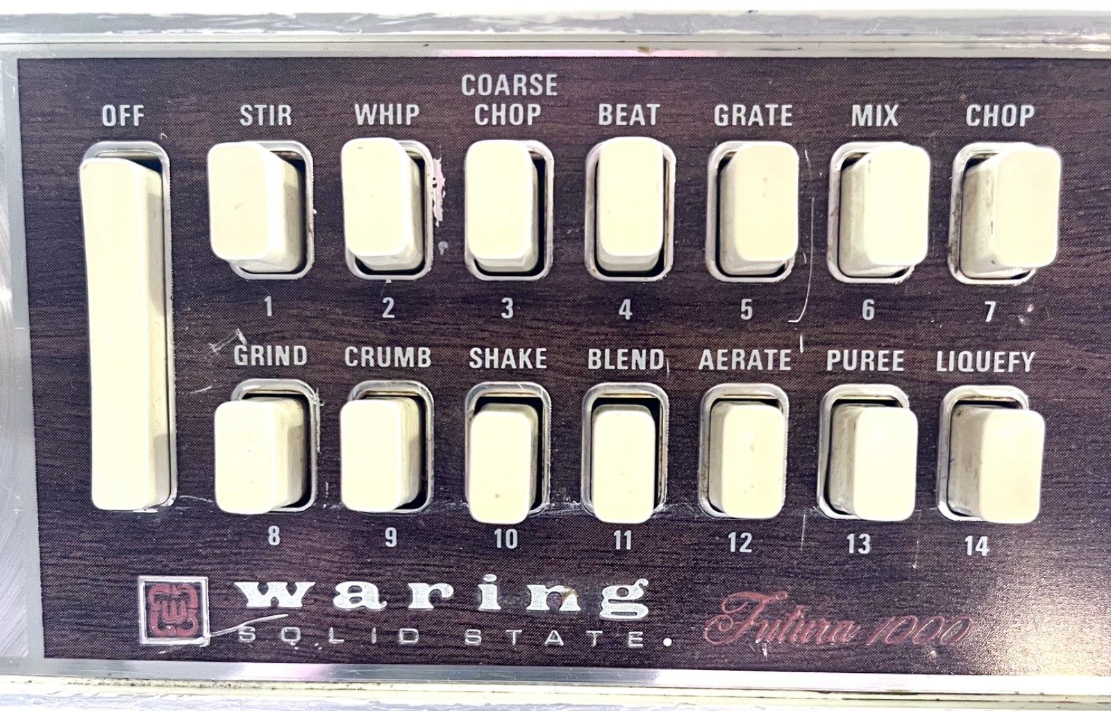 Vintage Waring Blender, Futura 1000, Model 1249 Power Base, Tested