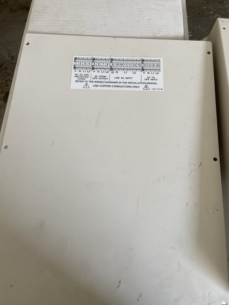 External Transfer Switch BPE-20-MBB-1A