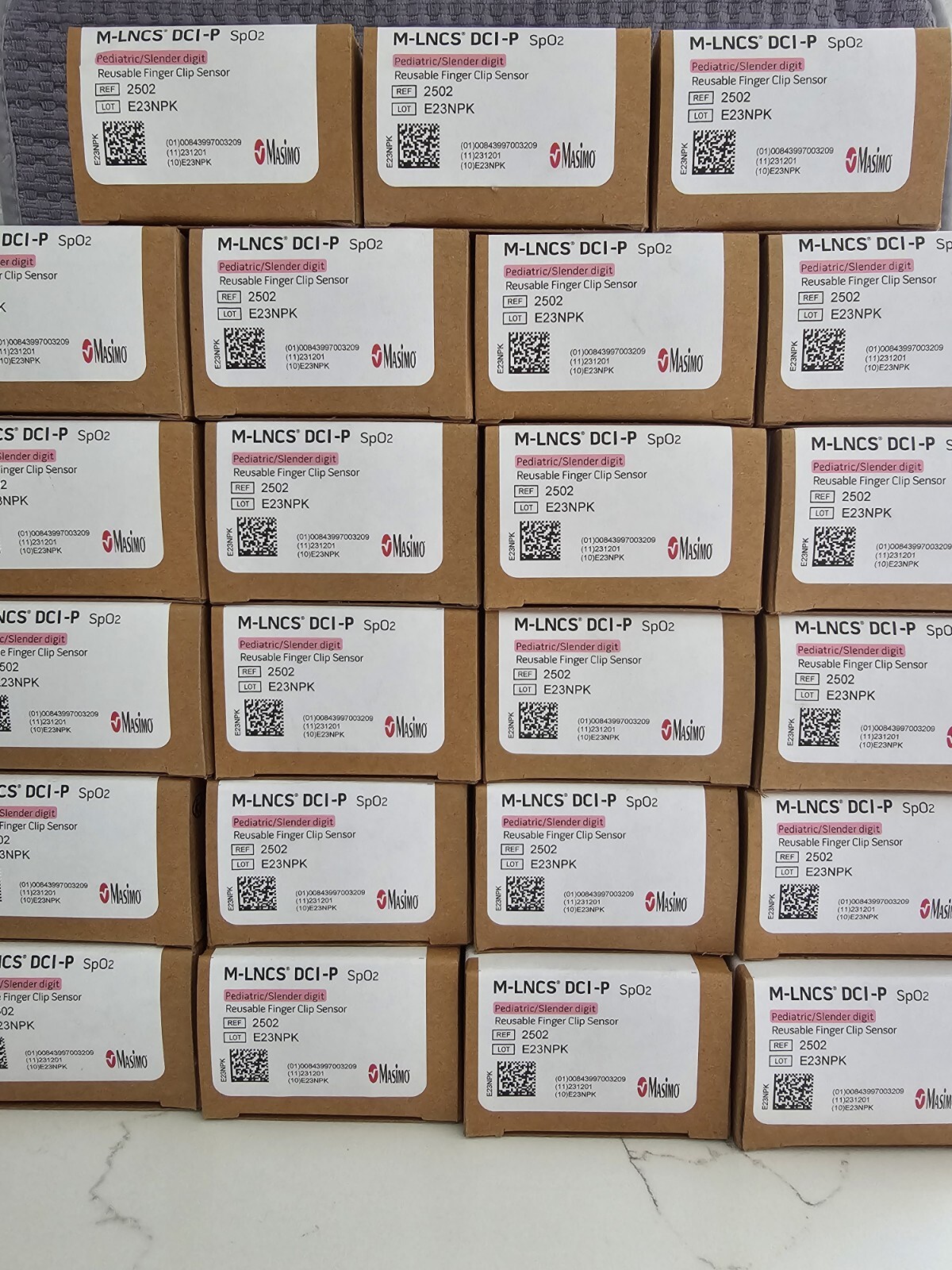 Masimo 2502 M-LNCS DCI-P 3 ft Pediatric Reusable Sensor