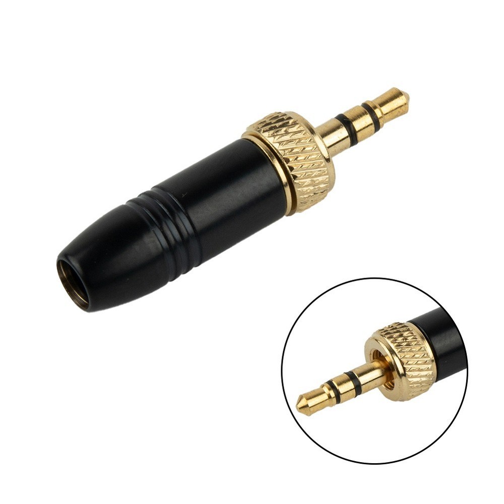 3.5mm Stereo-Plug Connector Replacement For Wireless-Microphone Cable