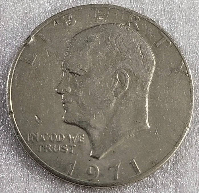 1971 P EISENHOWER DOLLAR  CIRCULATED *B906