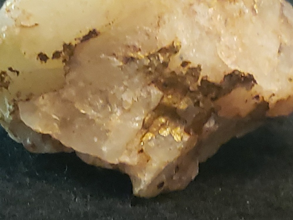 Native Gold On Quartz Specimen TGW=40.3