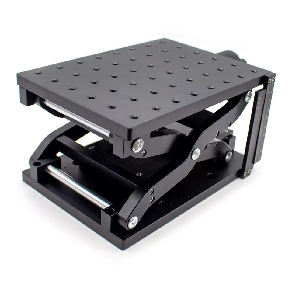 Z Axis Manual Lifting Table Lab Optical Platform Stage 120mm
