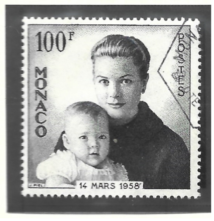Monaco Stamp Scott #409, Used