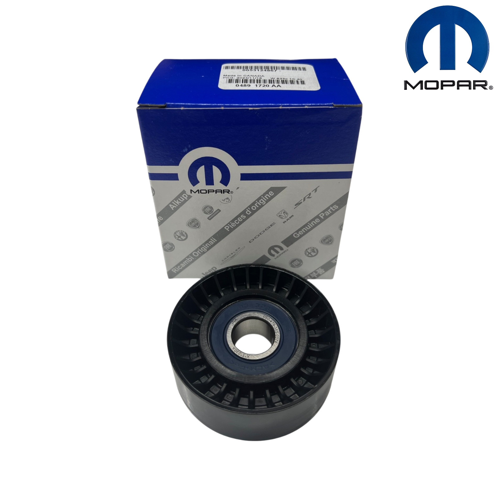 IDLER PULLEY for 2005-2024 JEEP DODGE CHRYSLER RAM 4891720AA OEM MOPAR GENUINE