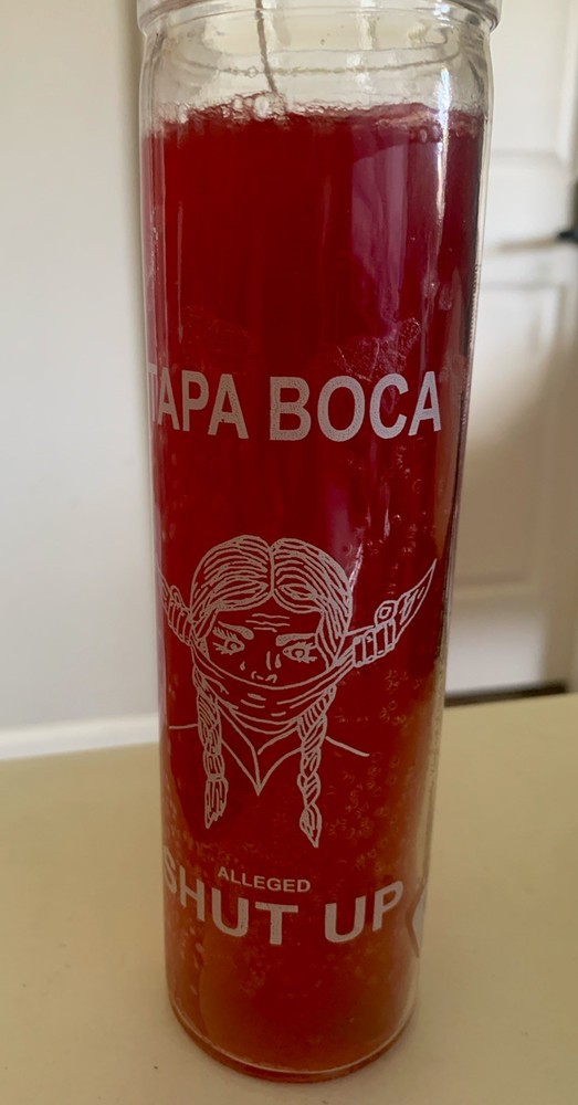 Veladora De Tapa Boca