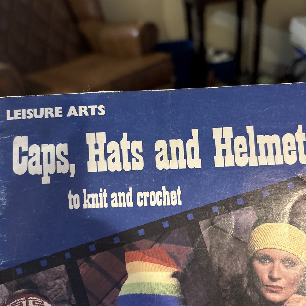 Vintage Hat Knitting Patterns Ski Hat Rainbow