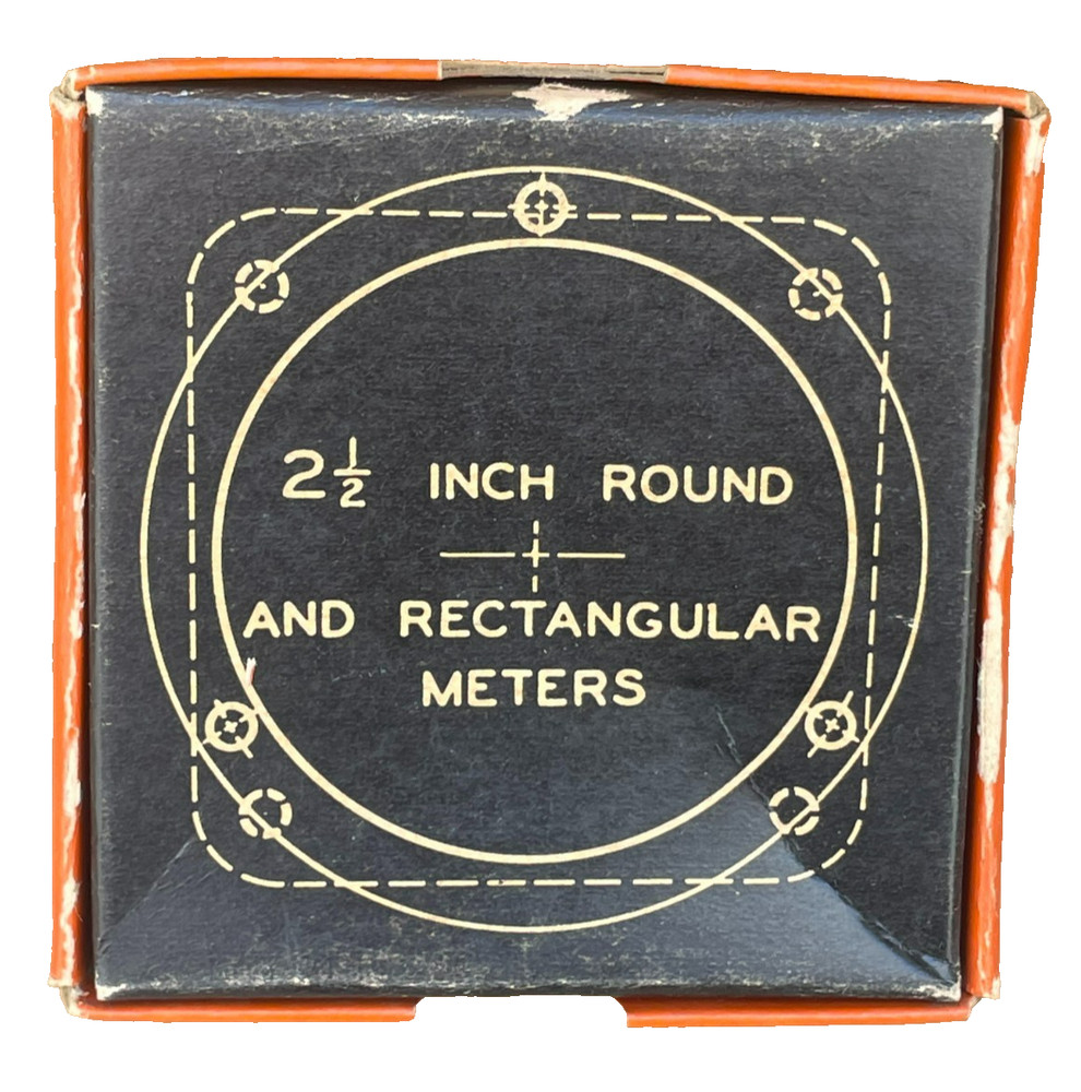 Simpson Instruments 2-1/2" Round Meter 0-150 DC Volts