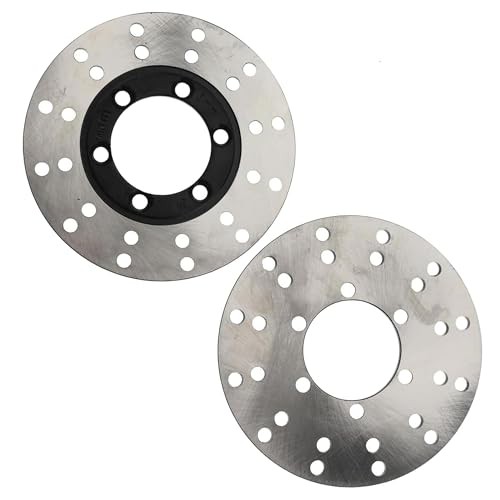 Front Hydraulic Twin Disc Brake Calipers Disk Rotor System for 150cc Black