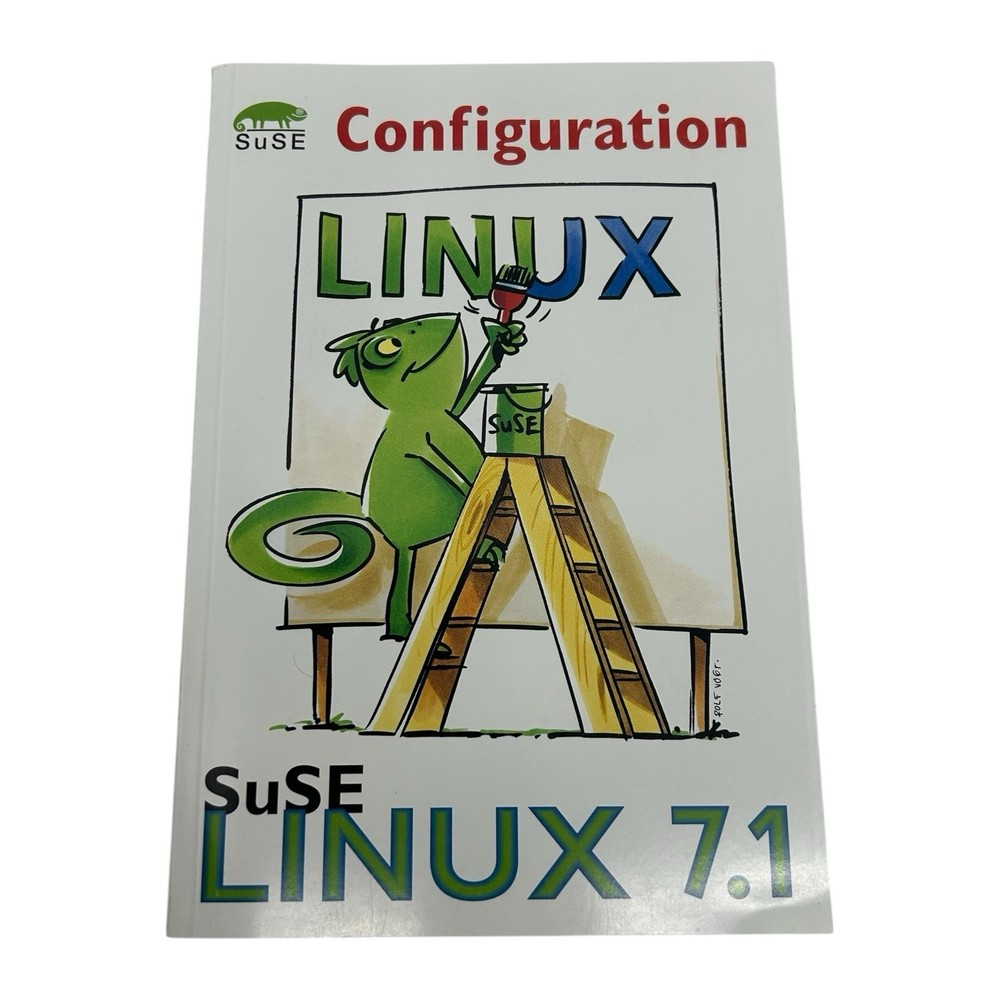 Suse Linux 7.1 Professional Edition (CD-ROM, 2001) Big Box Vintage Software