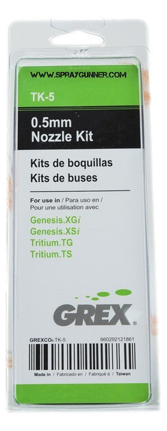 Grex 0.5mm Nozzle Kit (TK-5)