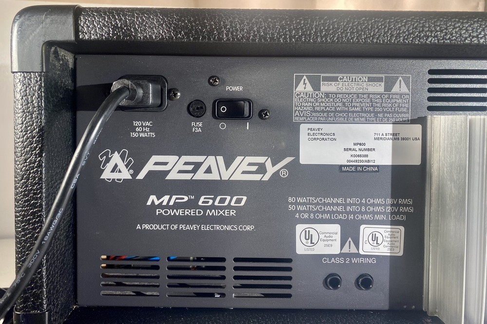 Peavey MP 600 Powered Mixer