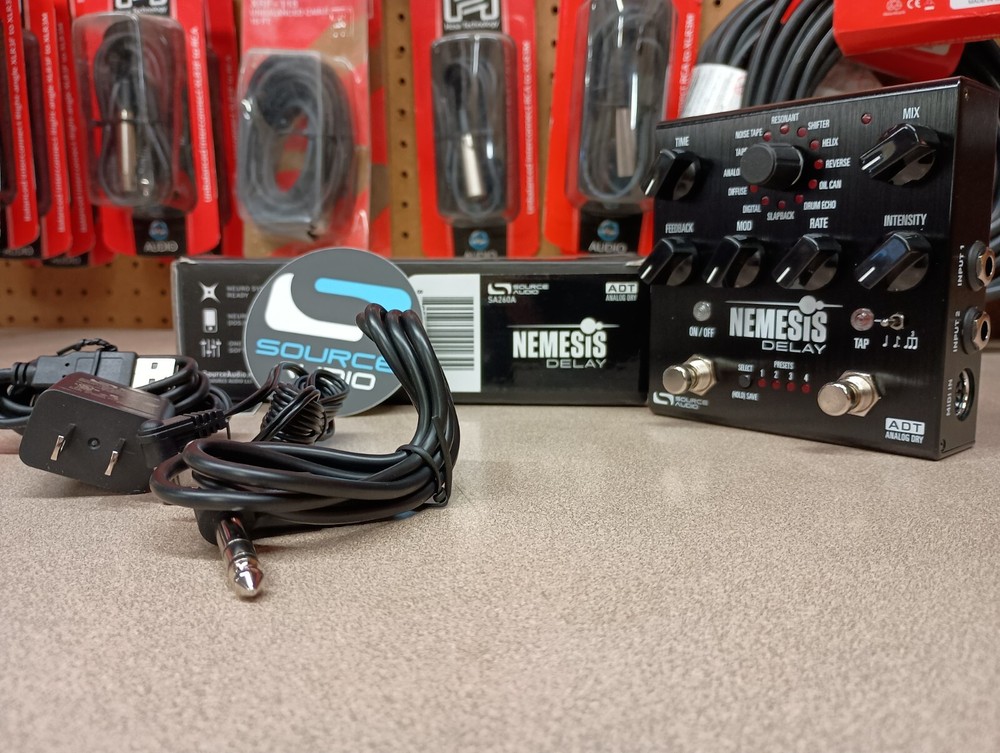Source Audio SA260A Nemesis ADT Delay Pedal w/Analog Dry Path - Used