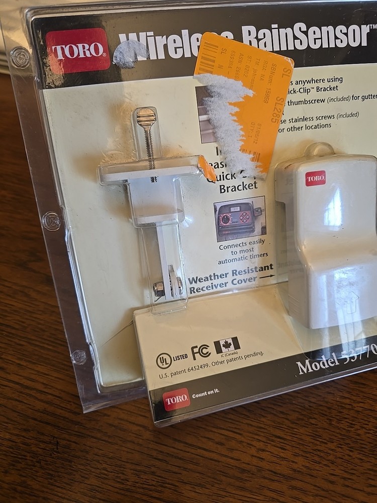 Toro 53770 Wireless Rain Sensor System – Irrigation Shut-Off – New in Box
