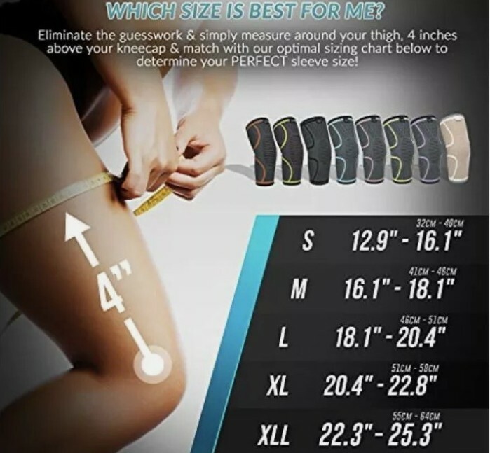 Moovel knee Sleeves Size Small New