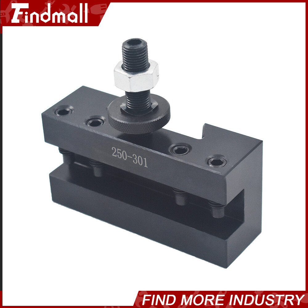 Findmall 2PCS CXA #1 Quick Change 250-301 Tool Post Turning & Facing Holder