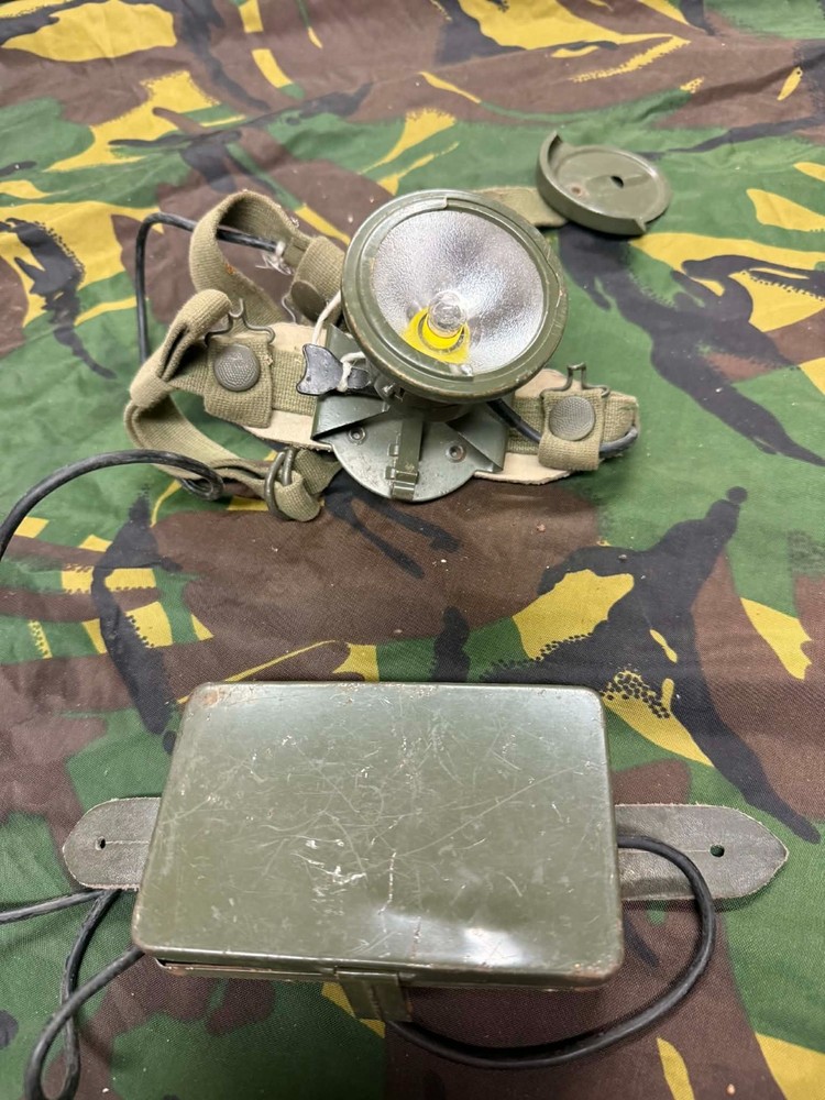 MILITARY HEAD TORCH BRITISH, BAOR, COLD WAR, REF B