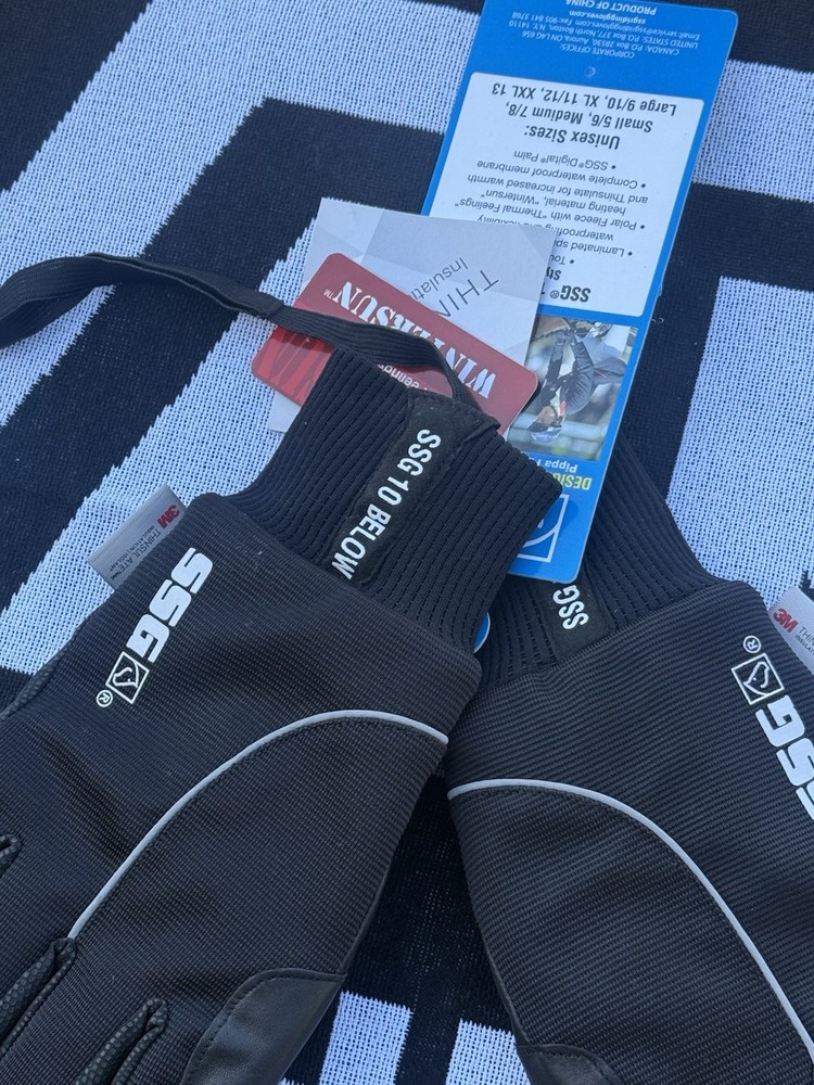 SSG Touch Control Winter Riding Gloves Size XL New
