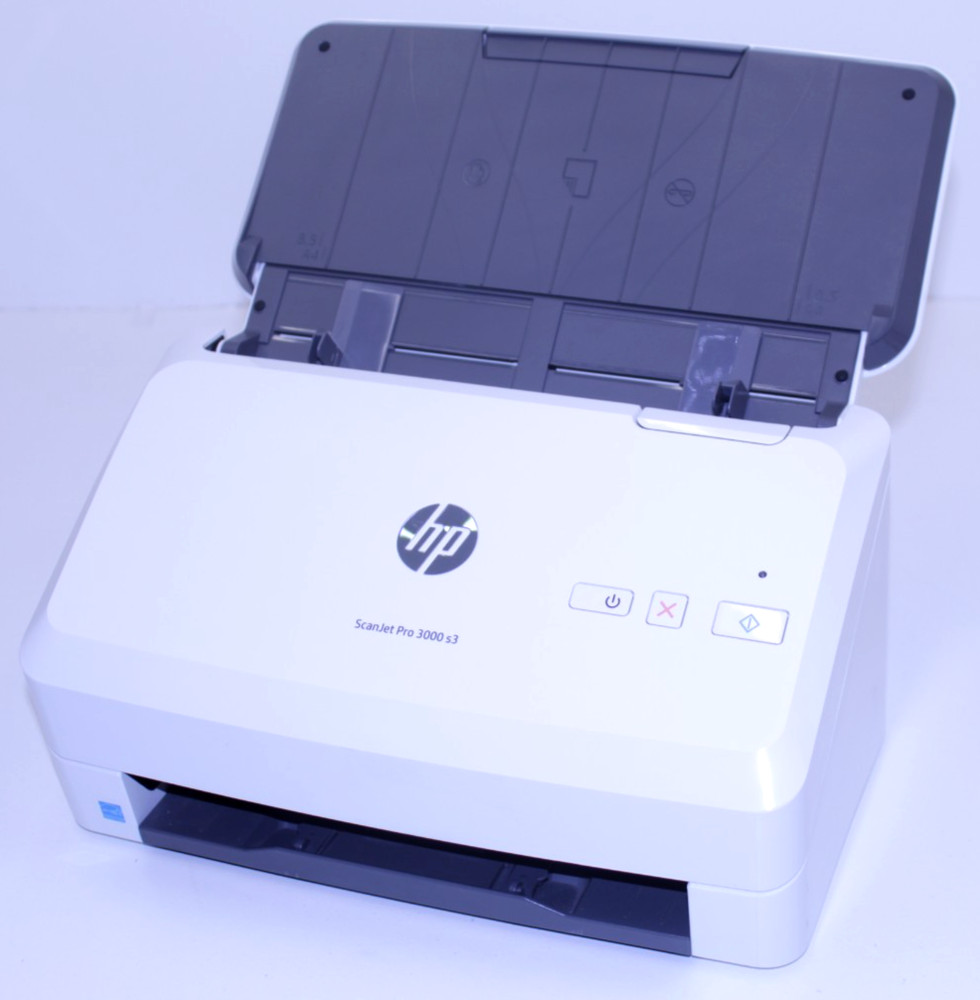 HP ScanJet Pro 3000 S3 Sheet-Fed Document Scanner w/ USB - No Adapter - Tested