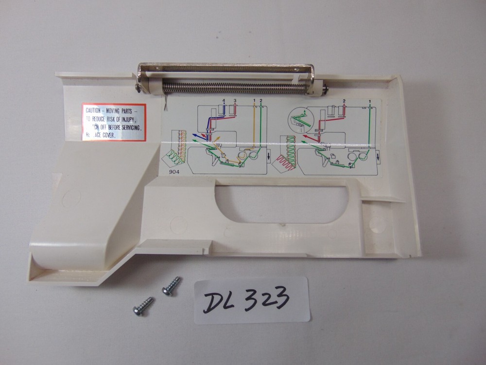 Elna Lock Pro 4 DC Overlock Serger Replacement Part Front Cover Thread