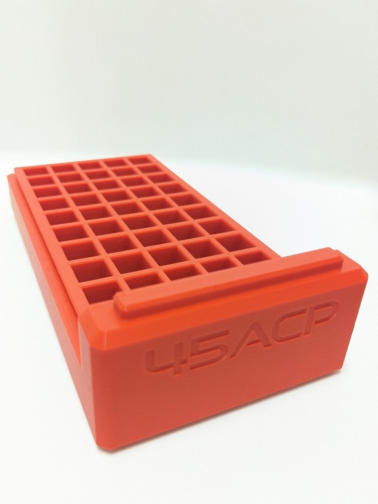 Bullet Box Original 50 Round .45ACP Ammo Case w Removable Lid - Stackable