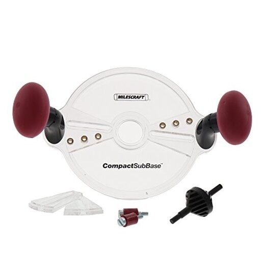 1225 CompactSubBase - Adjustable Universal Router Base Plate with Rotational